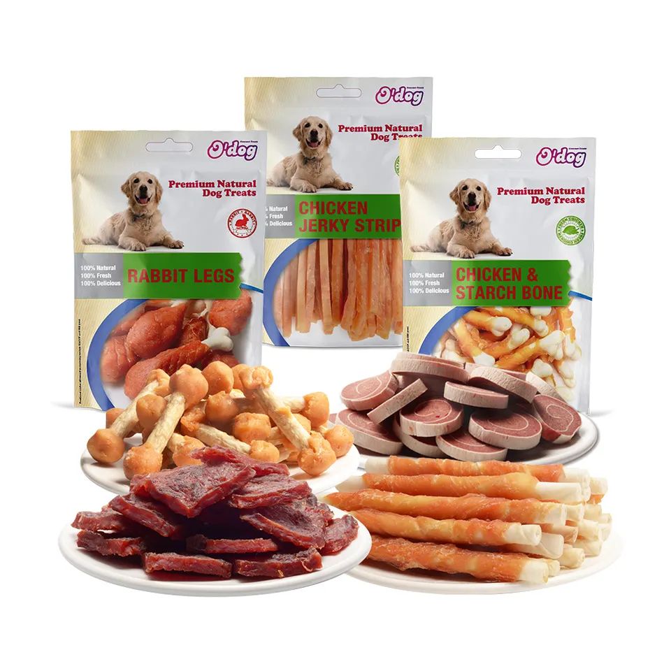 Héich Protein Low Fat Duck Strips Natural Dog Treat