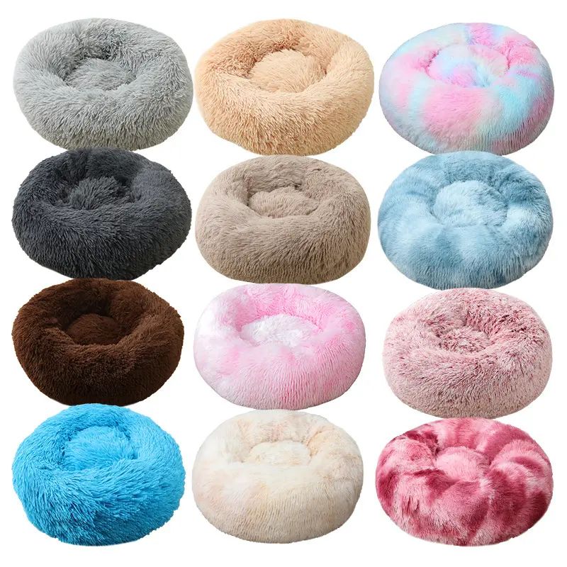 Déier Miwwelen Pet Dog Mat Sofa Round Cat Dog Bett