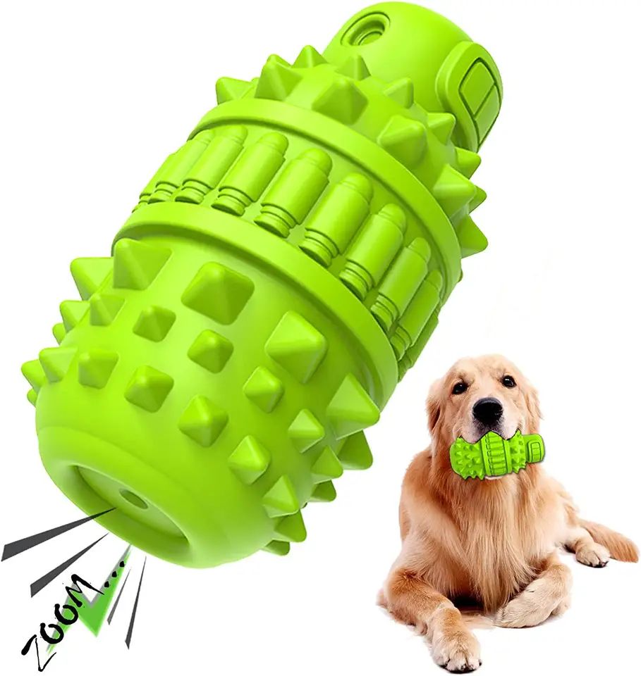 Gummi Hond Chew Toy fir aggressiv Chewers